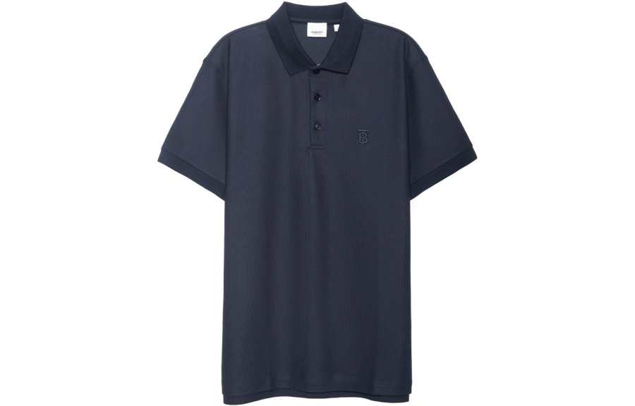 Burberry Logo Embroidered Polo