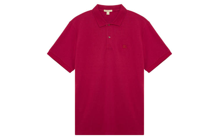 Burberry SS20 Polo Shirt Men's Rose Red