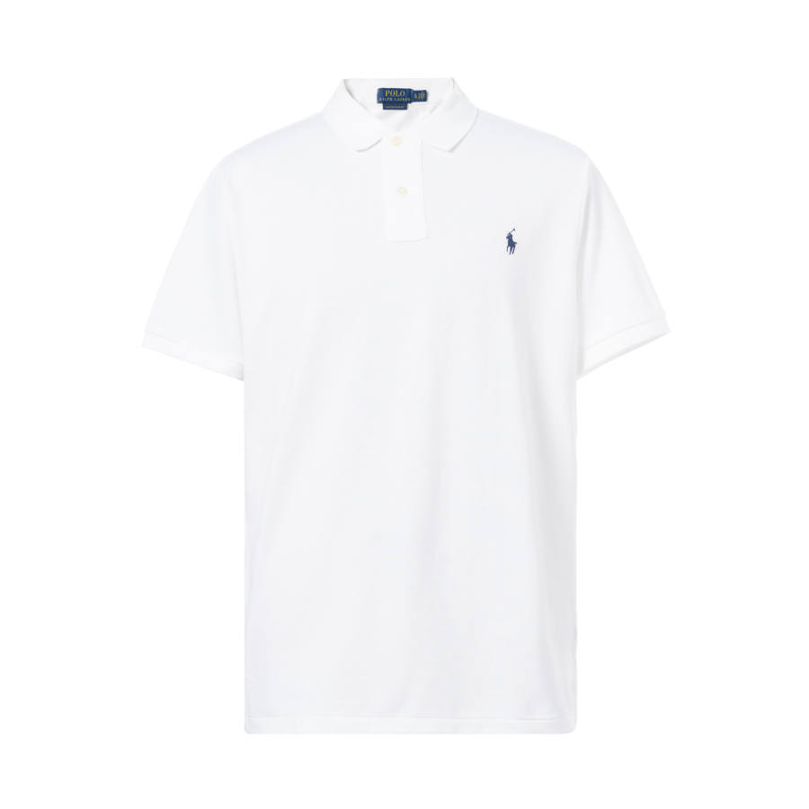 Polo Ralph Lauren SS21 Polo Shirt Custom Slim Fit Men's White