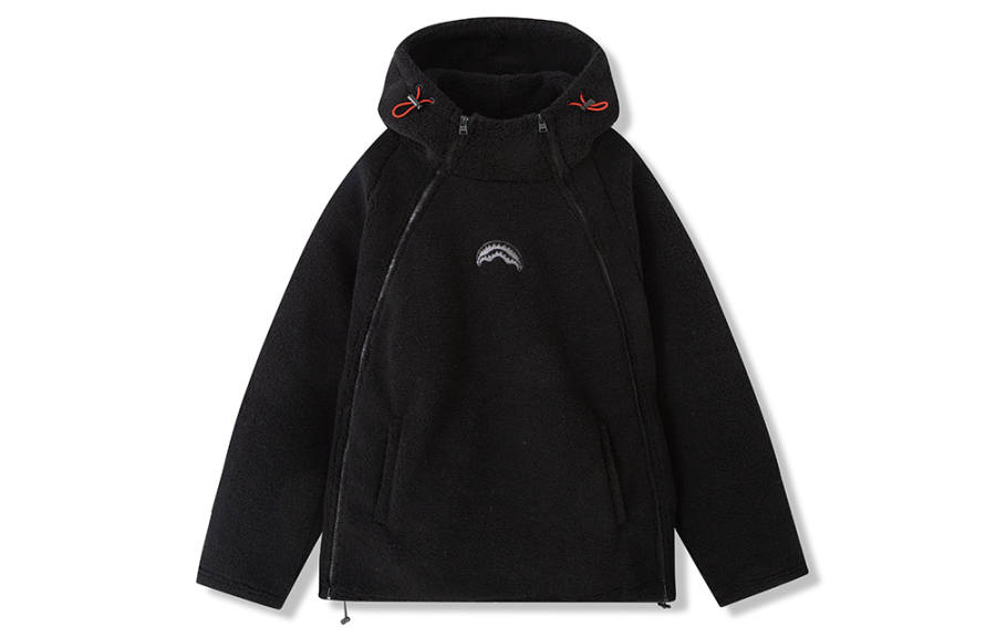 SPRAYGROUND Fall Winter Polar Fleece Sweatshirt Unisex
