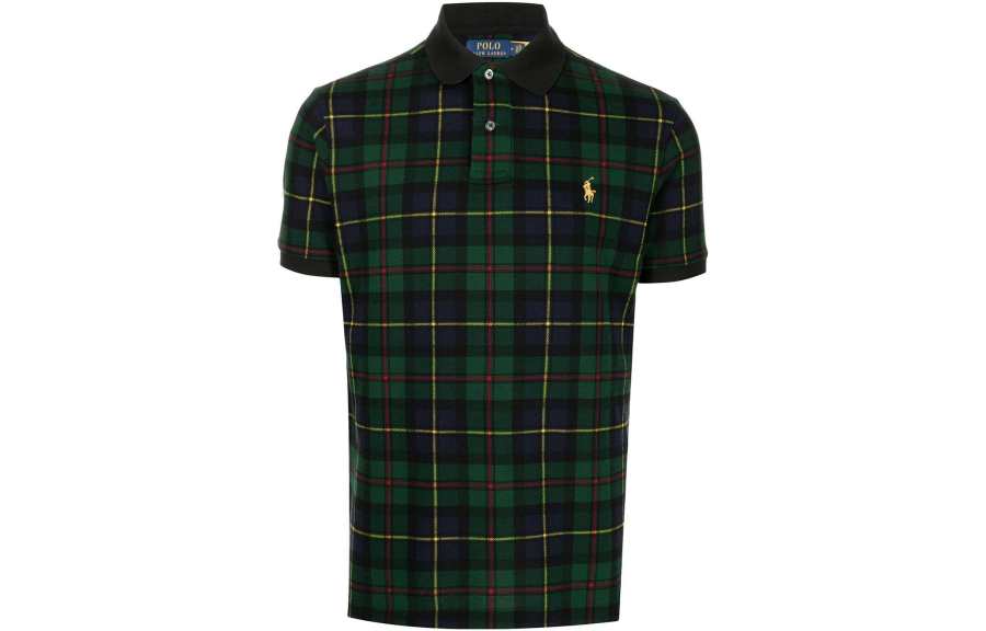 Polo Ralph Lauren SS22 Polo Shirt Standard Men's Green Multicolor