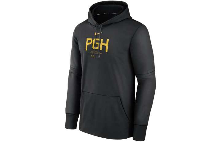 Nike Nike Pittsburgh Pirates City Connect Practice Sweatshirt Men's Black