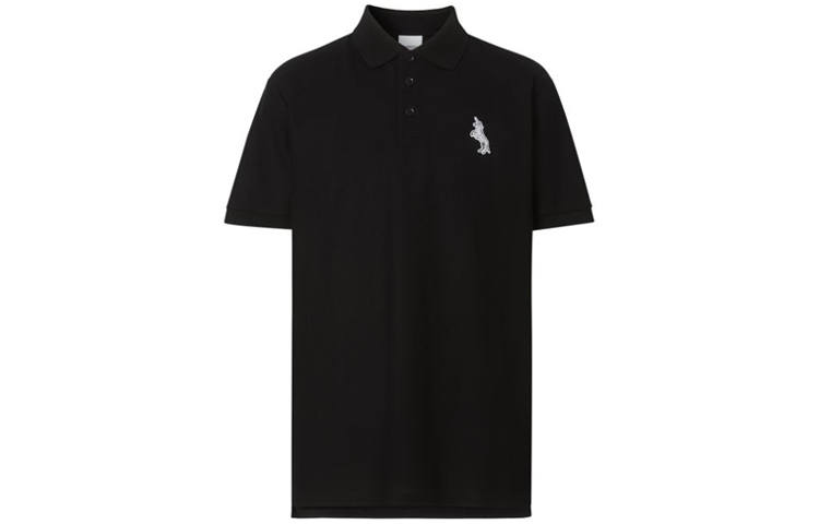 Burberry Polo Shirt Men's Black