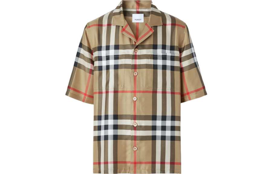 Burberry Shirt Men's Archive Beige