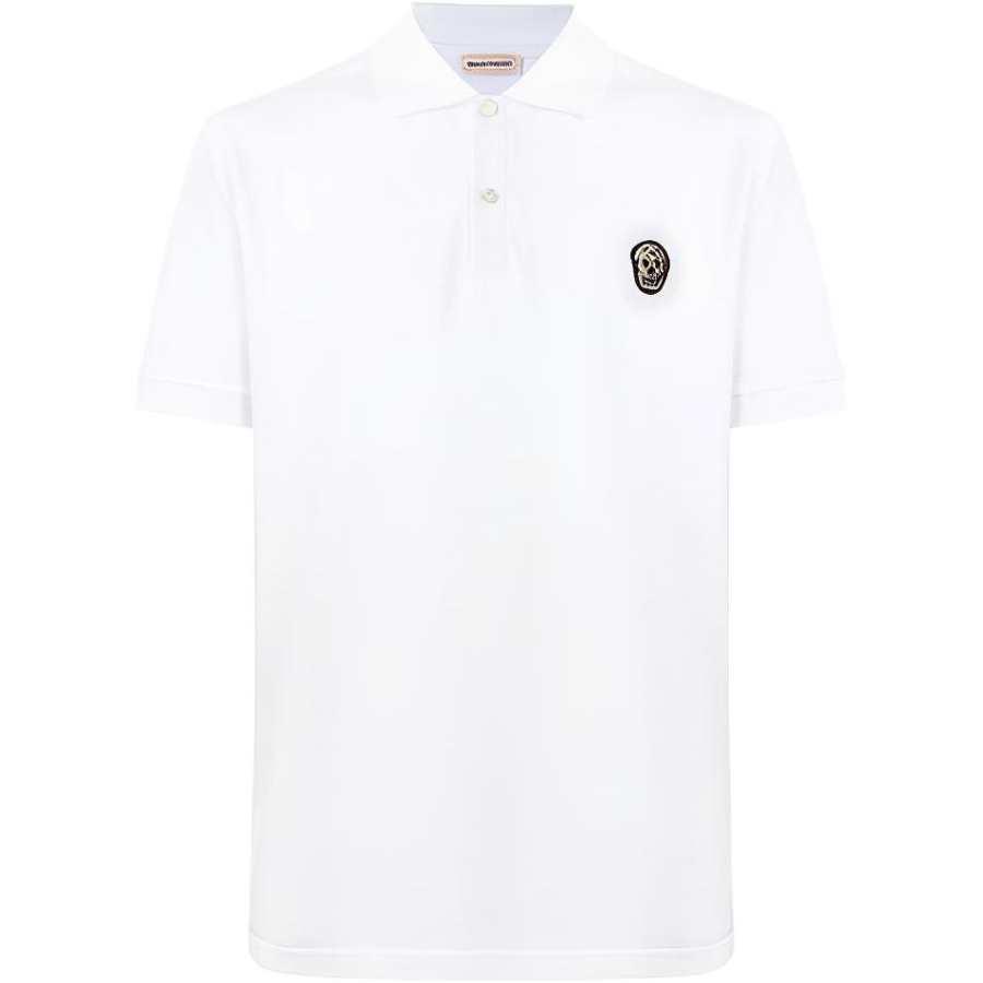 Alexander McQueen Polo Shirt Men's White