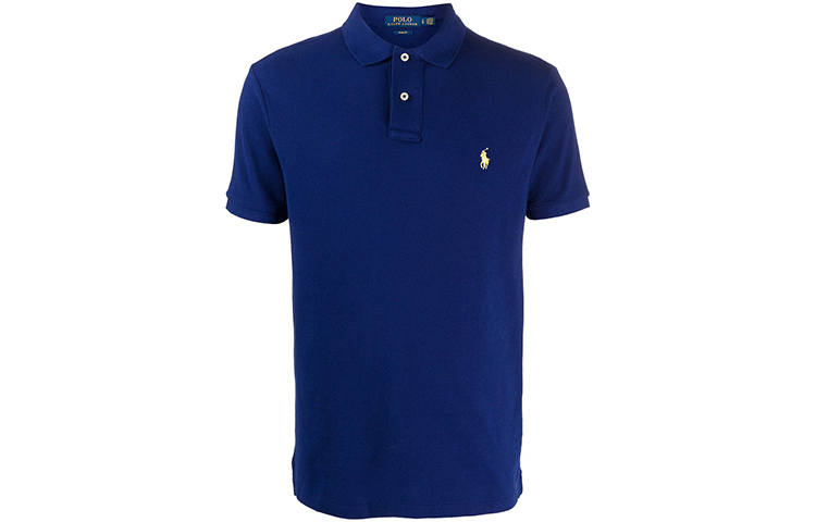 Polo Ralph Lauren FW21 Polo Shirt Slim Fit Men's Blue