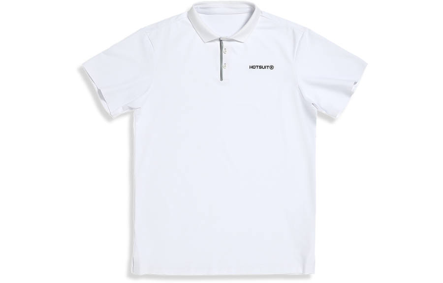 HOTSUIT Polo Shirts Men's Crew Neck Moderate Straight Fit