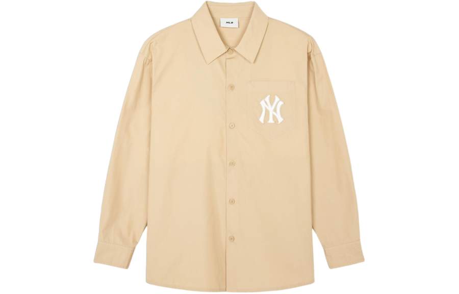 MLB SS24 New York Yankees Shirt Unisex Apricot