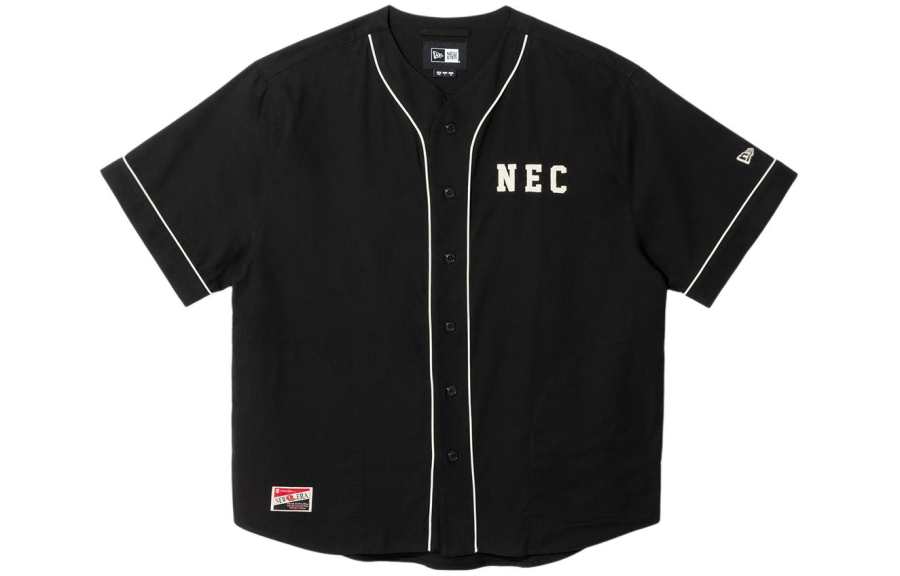 New Era Shirts Men's Black Moderate