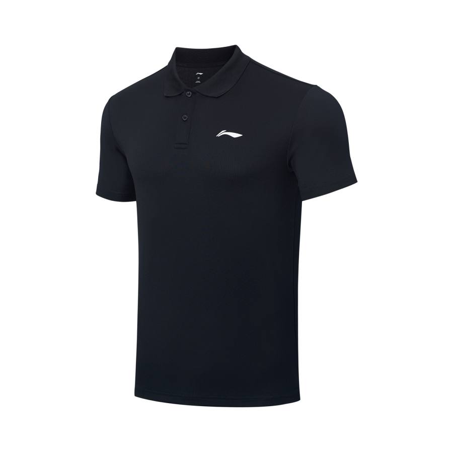 Li-Ning Li Ning Polo Shirt Unisex Black