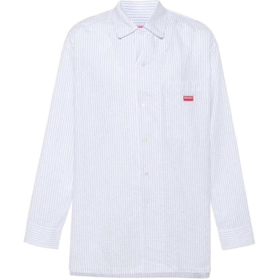 KENZO Shirts Men's Blue Moderate Shirt