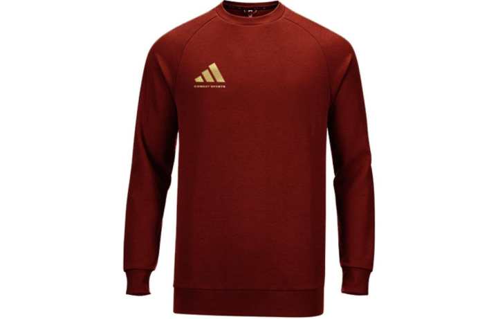 Adidas Adidas Sweatshirt Unisex Red Gold