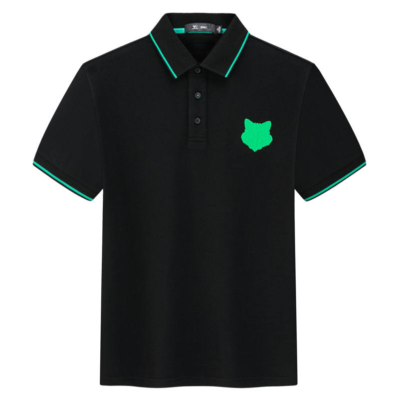 SEPTWOLVES Polo Shirts Unisex Polo Collar Moderate Straight Fit