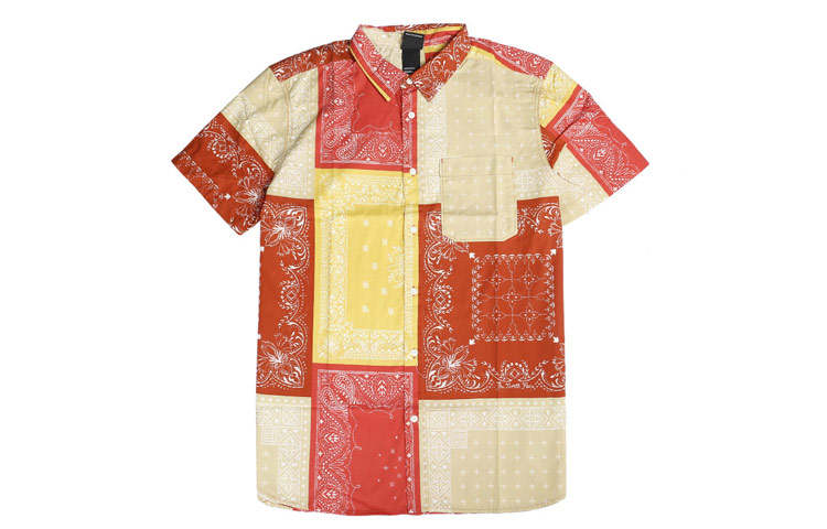 THE NORTH FACE Shirt Men's Orange Red