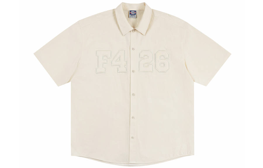 F426 F426 Shirts Unisex Square Collar Moderate Shirt