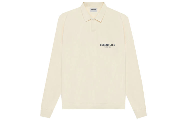 Fear Of God Essentials SS21 Polo Shirt Unisex Cream