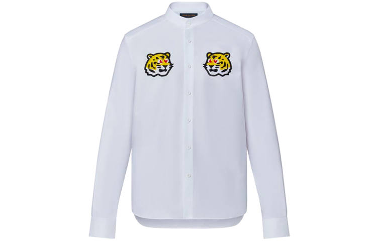 LOUIS VUITTON New Quarterly Products Of LV SS22 Shirt Men's White