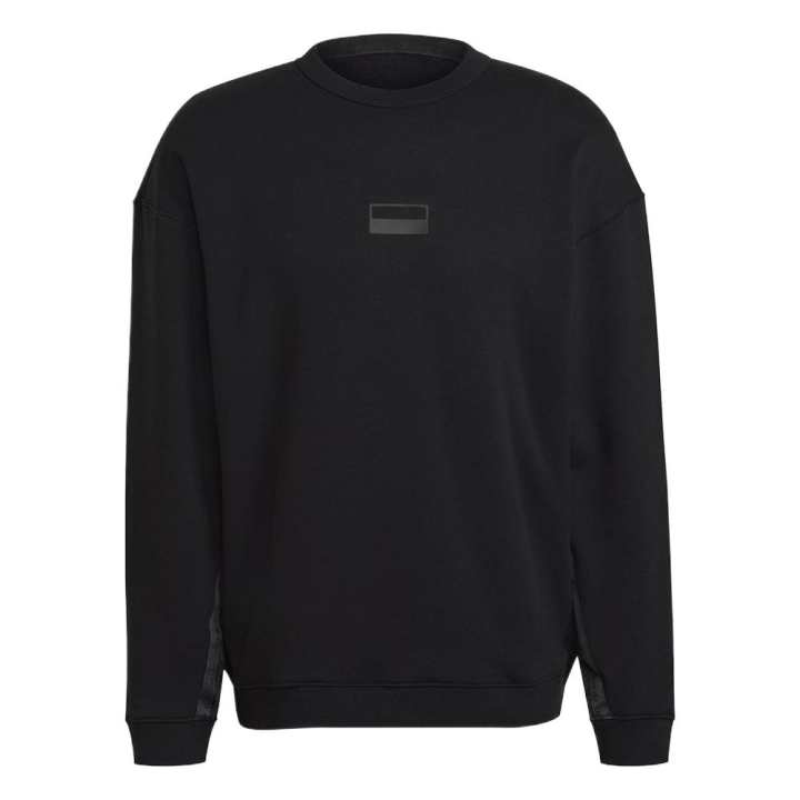 Adidas Adidas Sweatshirts Men's Black Crew Neck Moderate Regular