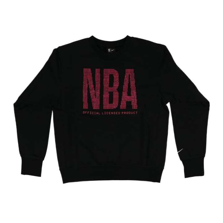 Nike Nike Sweatshirts Men's Black Crew Neck Moderate Regular