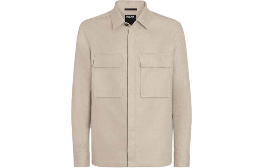 Ermenegildo Zegna Zegna Chest pockets Linen Shirt