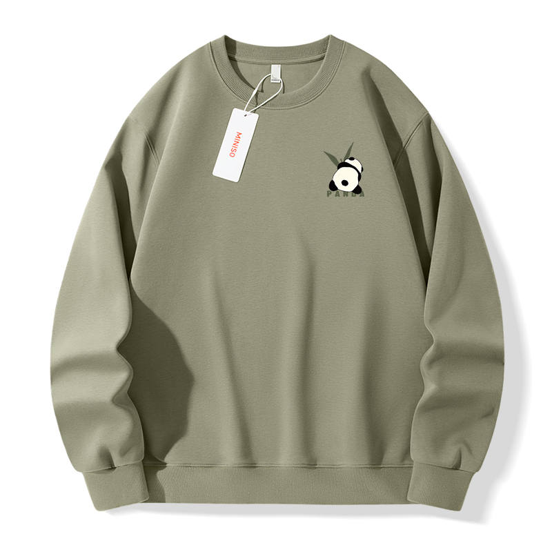 MINISO Sweatshirts Unisex Crew Neck Moderate Heavyweight