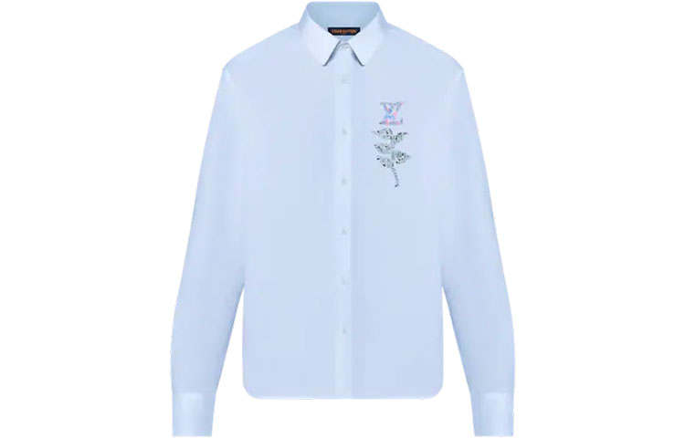 LOUIS VUITTON SS22 Shirt Men's Blue