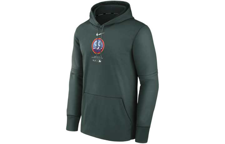 Nike Nike Colorado Rockies City Connect Practice Men's Nike Therma Mlb Pullover Hoodie