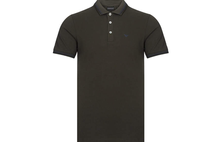 EMPORIO ARMANI Polo Shirt Men's Green