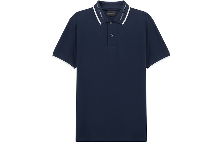 EMPORIO ARMANI Polo Shirt Men's Indigo