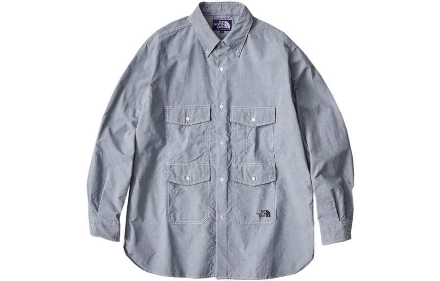 THE NORTH FACE PURPLE LABEL x Nanamica Shirt Japan Version Men's Blue