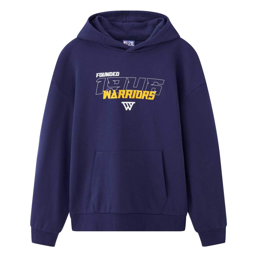 NBA Golden State Warriors Sweatshirts Unisex Blue Hooded Thickened