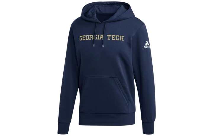Adidas Adidas Sweatshirts Men's Dark Blue Hooded Moderate Regular