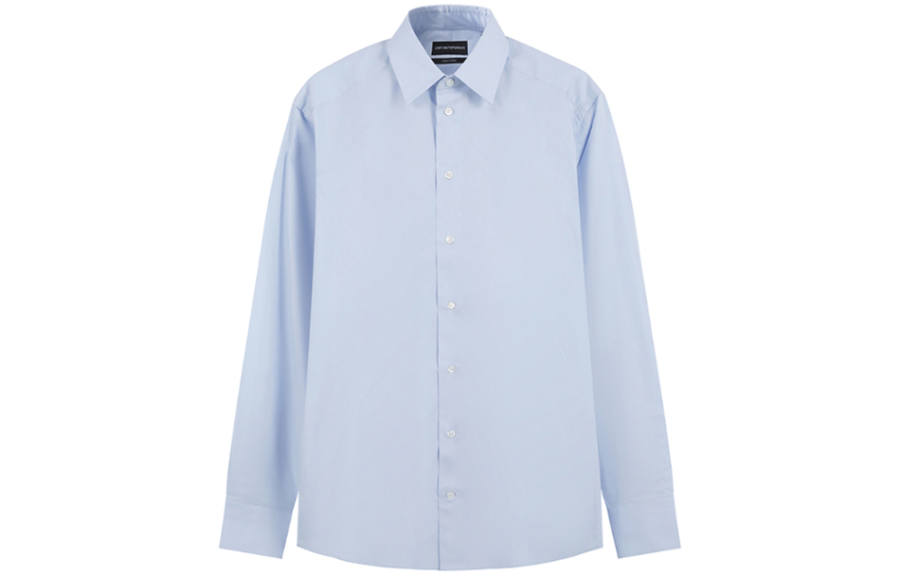 EMPORIO ARMANI FW23 Shirt Men's Blue