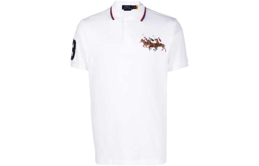 Polo Ralph Lauren Triple-Pony cotton polo shirt