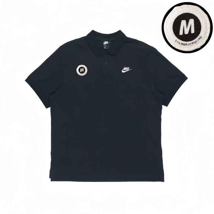 Nike Nike Polo Shirts Unisex Black Lapel Moderate