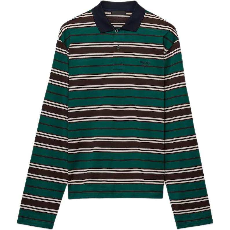 PRADA PRADA SS25 Polo Shirt Men's Multicolor