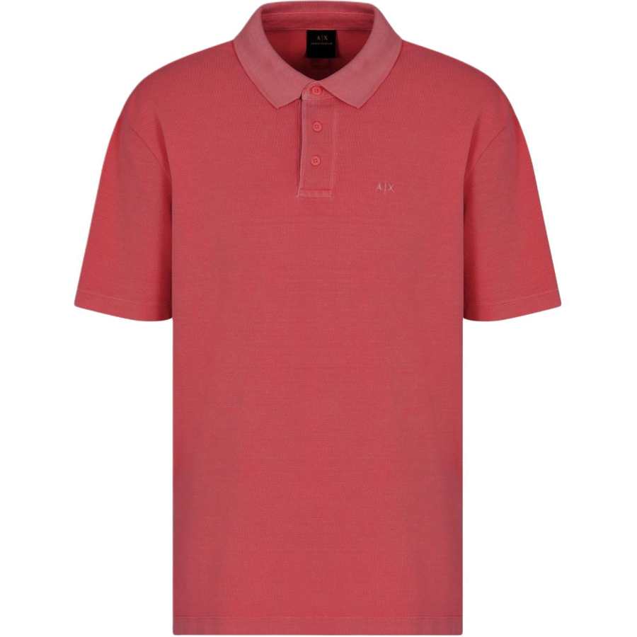 ARMANI EXCHANGE ARMANI EXCHANGEAE Polo Shirt Men's Red