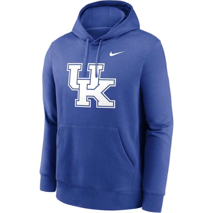 Nike Nike Kentucky Wildcats Primetime Evergreen Club Primary Logo Men's Nike College Pullover Hoodie