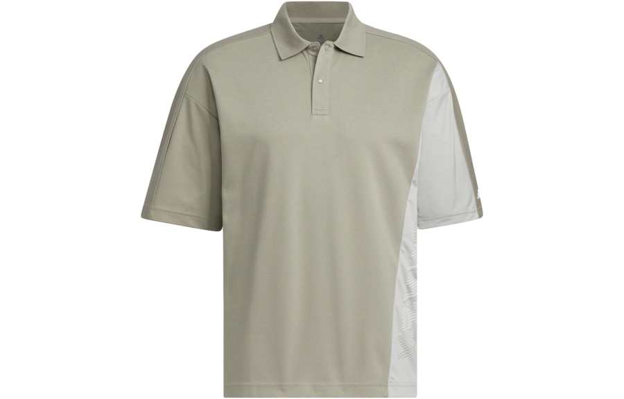 Adidas Adidas Polo Shirt Men's Pebble Silver Gray