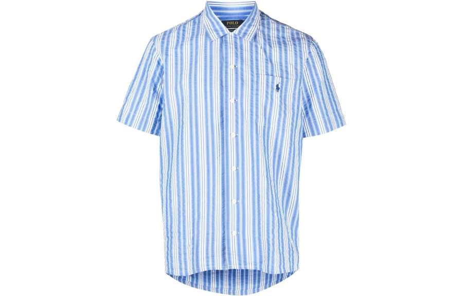 Polo Ralph Lauren Polo Pony Striped Cotton Shirt
