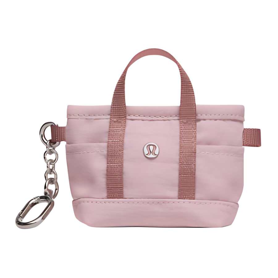 Lululemon Recycled Nylon Bag Accessory Women's Pink Mist Matchstick Color