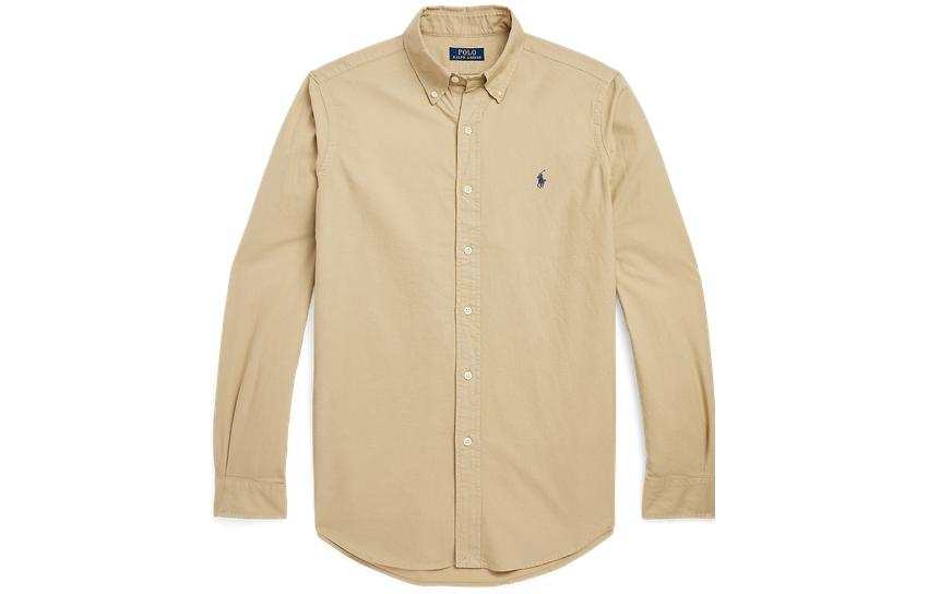 Polo Ralph Lauren FW22 Shirt Classic Version Men's Sari Tan