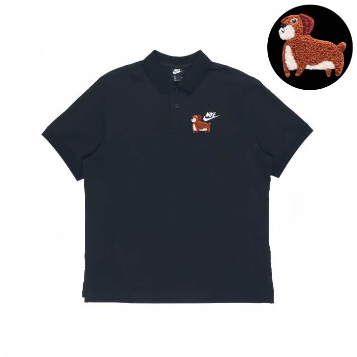 Nike Nike Polo Shirts Unisex Black Polo Collar Moderate