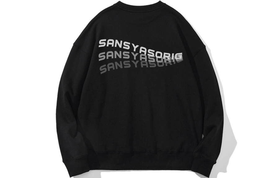 SANSYAS SANSYAS Sweatshirts Unisex Crew Neck Moderate Regular