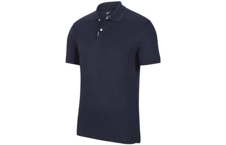 Nike Nike Polo Shirts Men's Dark Blue Polo Collar Moderate Straight Fit