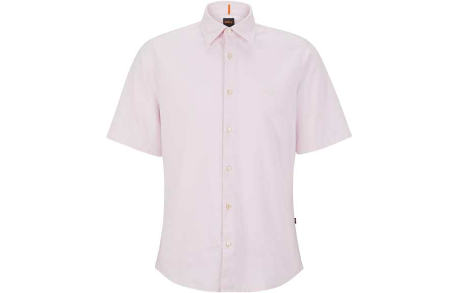 HUGO BOSS Shirt Men's Light Pink