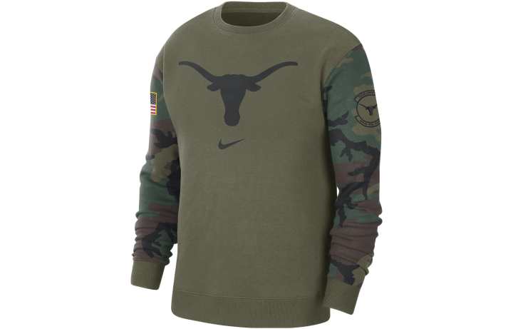 Nike Nike Sweatshirts Men's Olive Crew Neck Moderate Regular