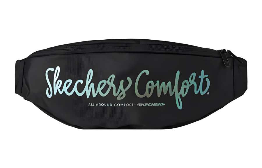 Skechers Fabric Fanny Pack Regular Unisex Carbon Black