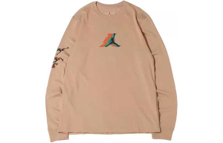 Jordan Jordan Sweatshirts Men's Brown Crew Neck Moderate Regular