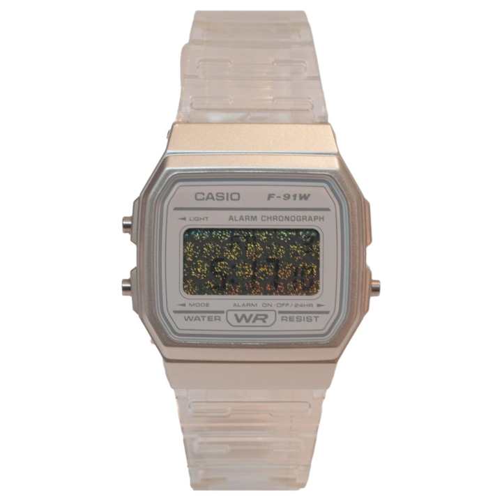 CASIO CASIO Custom Collection Misty Electronic Movement Resin Strap Watch Unisex Coffee Watch Dial